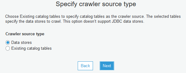 Crawler Data Store
