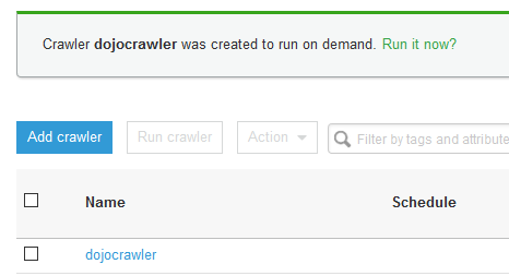 Crawler Run